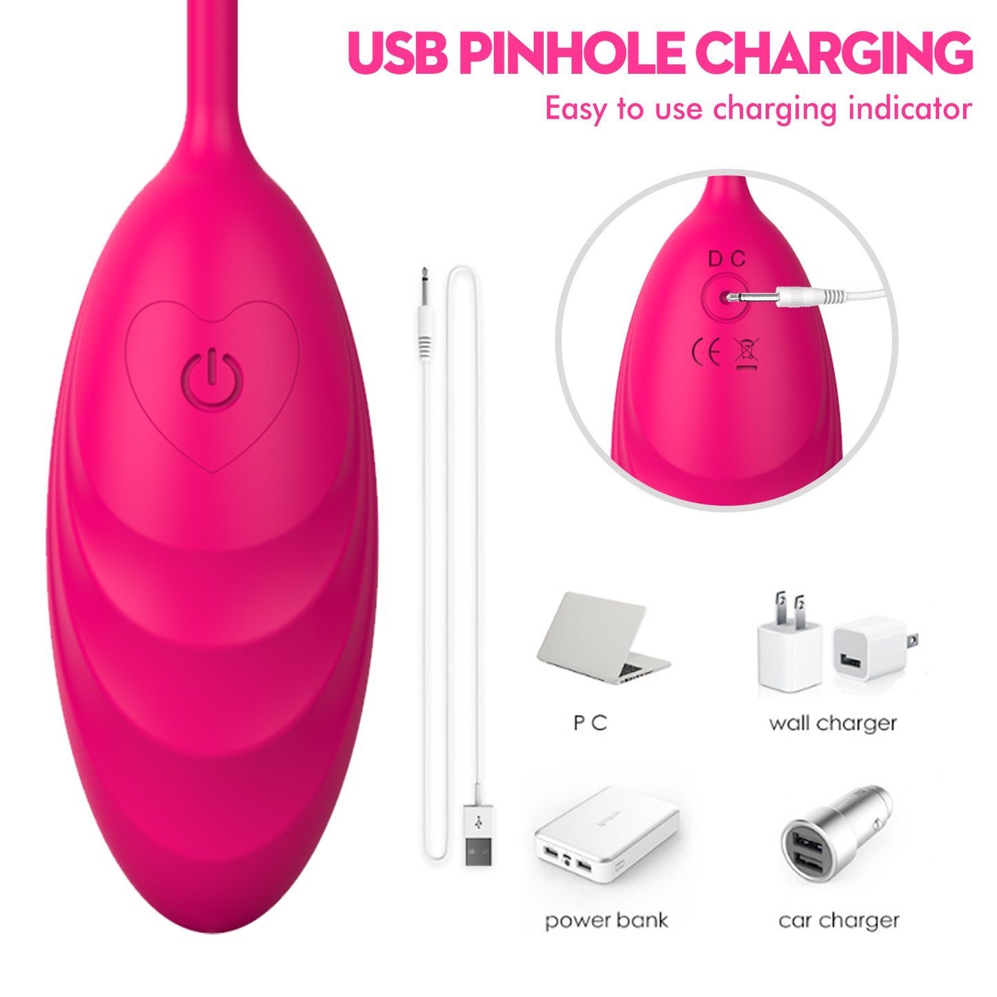 Wireless remote control tadpole sexy heart-shaped vibrator for female masturbation vibrator