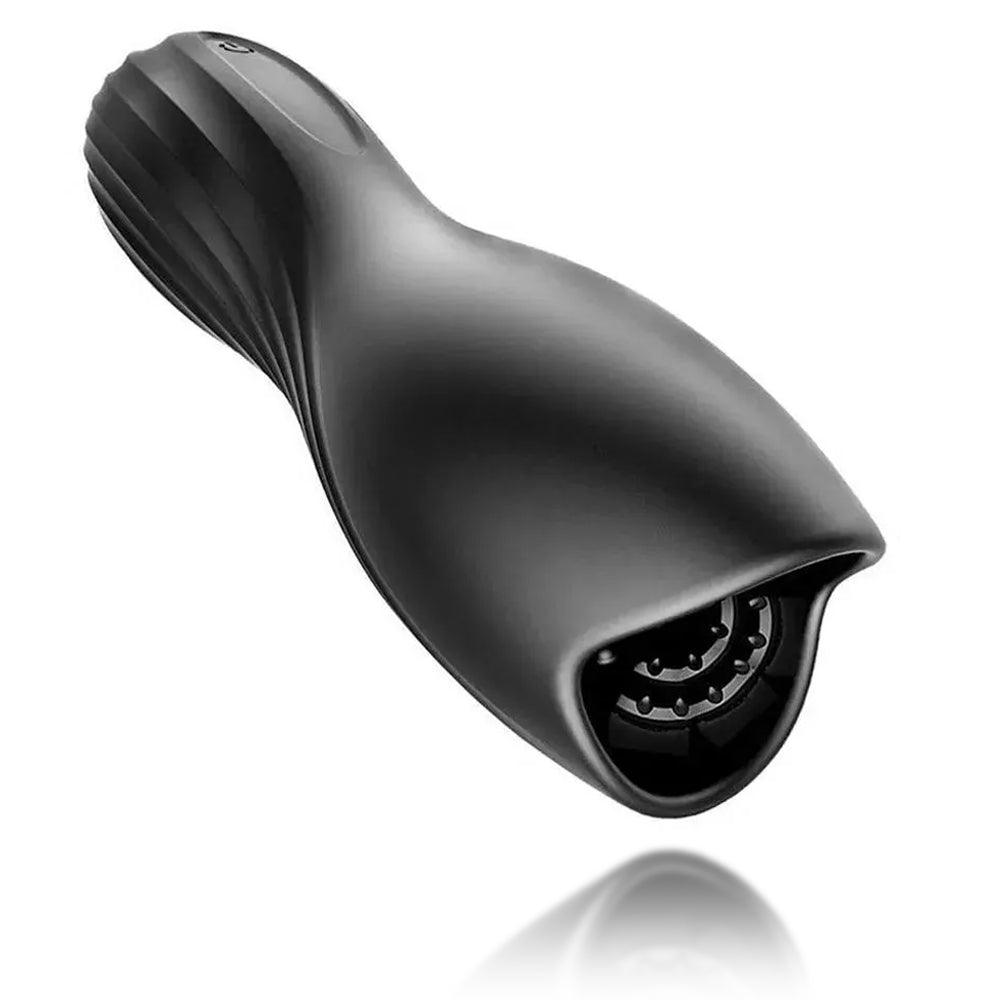 Black Shark Automatic Male Masturbator - 10 Modes Of Vibration