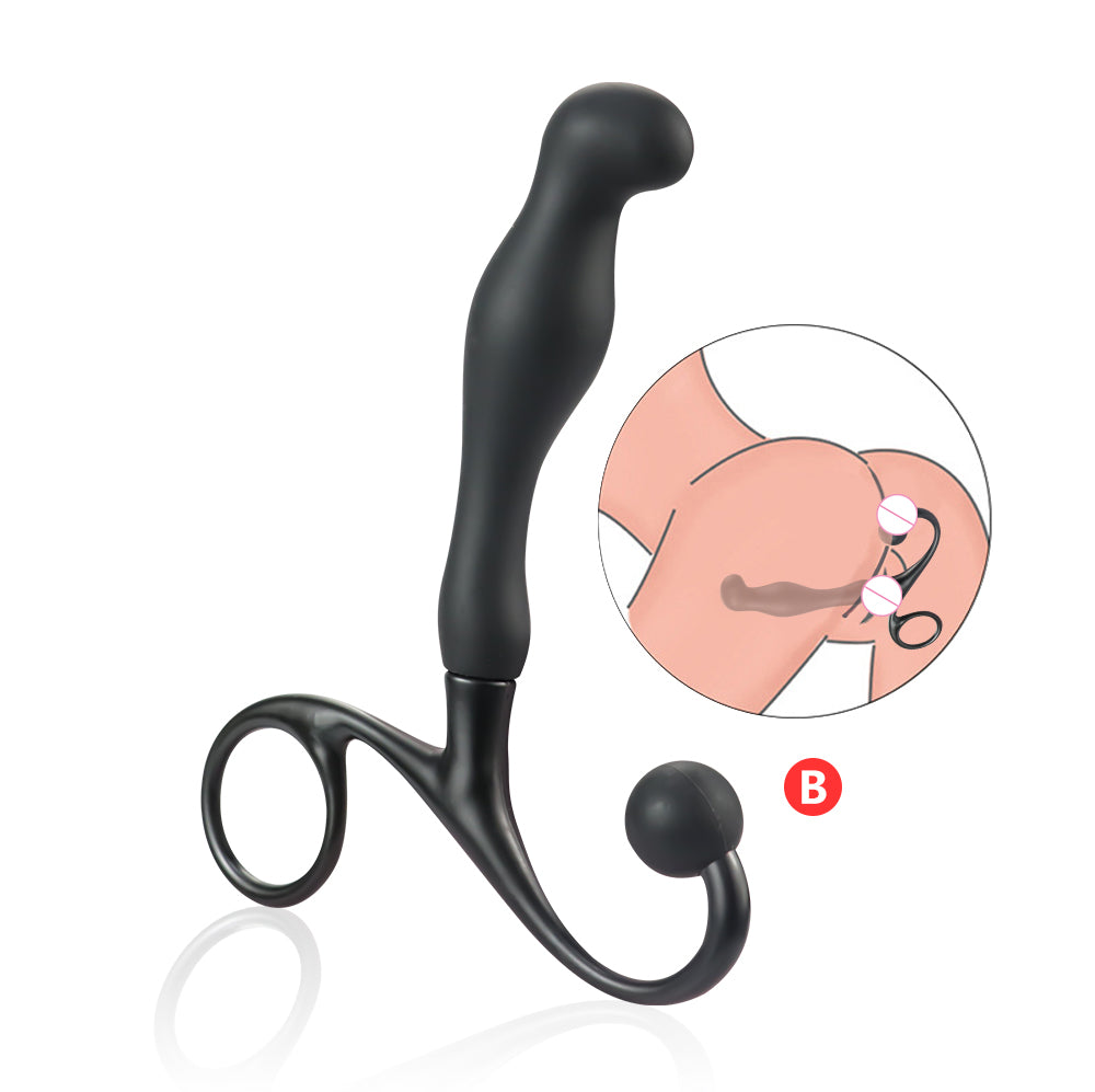 Samurai Silicone Anal Plug Prostate Massager Three-Piece Set