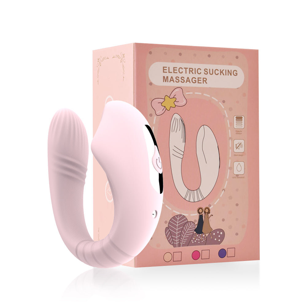 Yuna vibrator-2 female clitoris 5 frequency sucking 8 frequency remote control vibration magnetic suction rechargeable vibrator masturbation