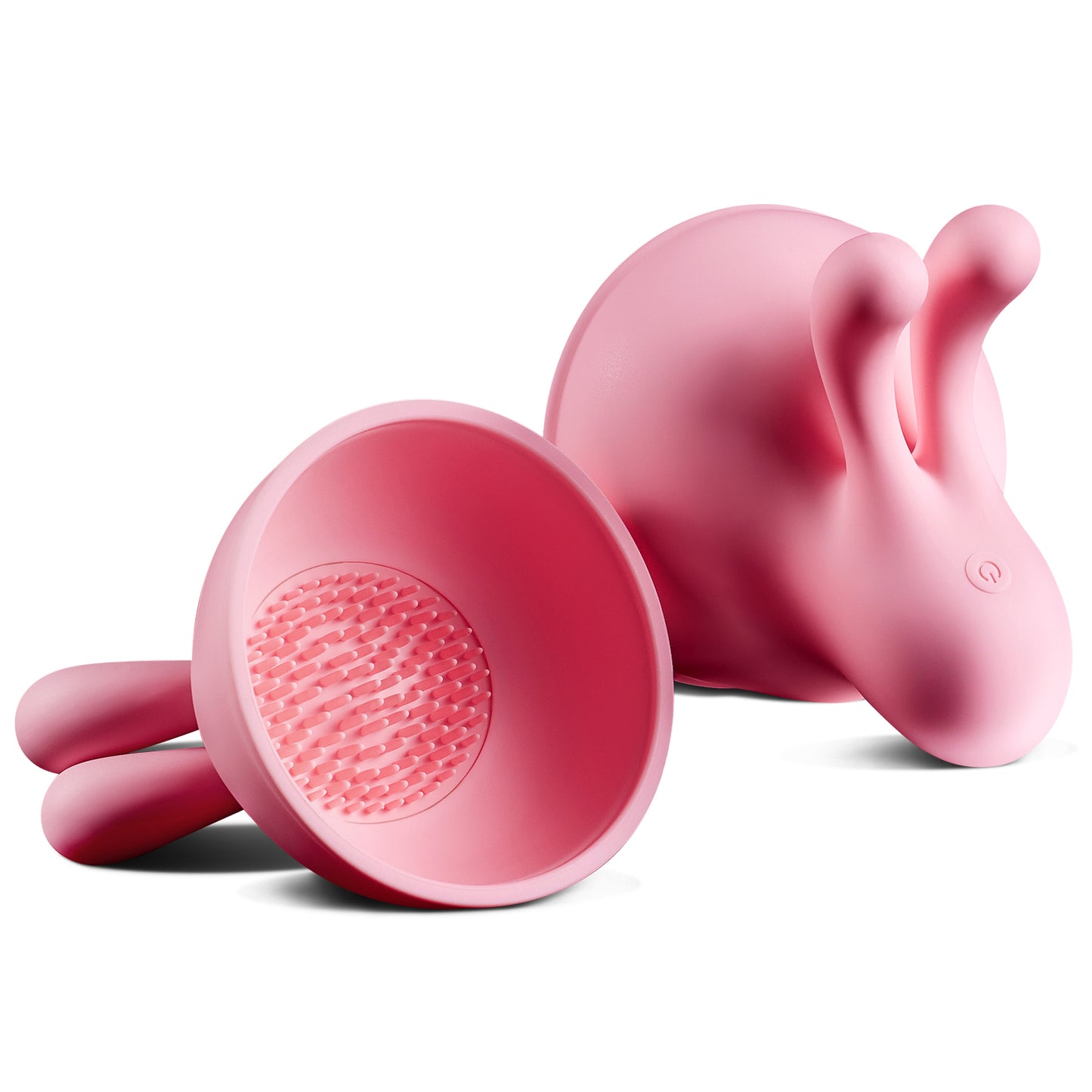 Wild Pink Bunny - Vibrator Nipple Suction Cup G-Spot Vibrator Nipple Clamp Toy Sex Toy