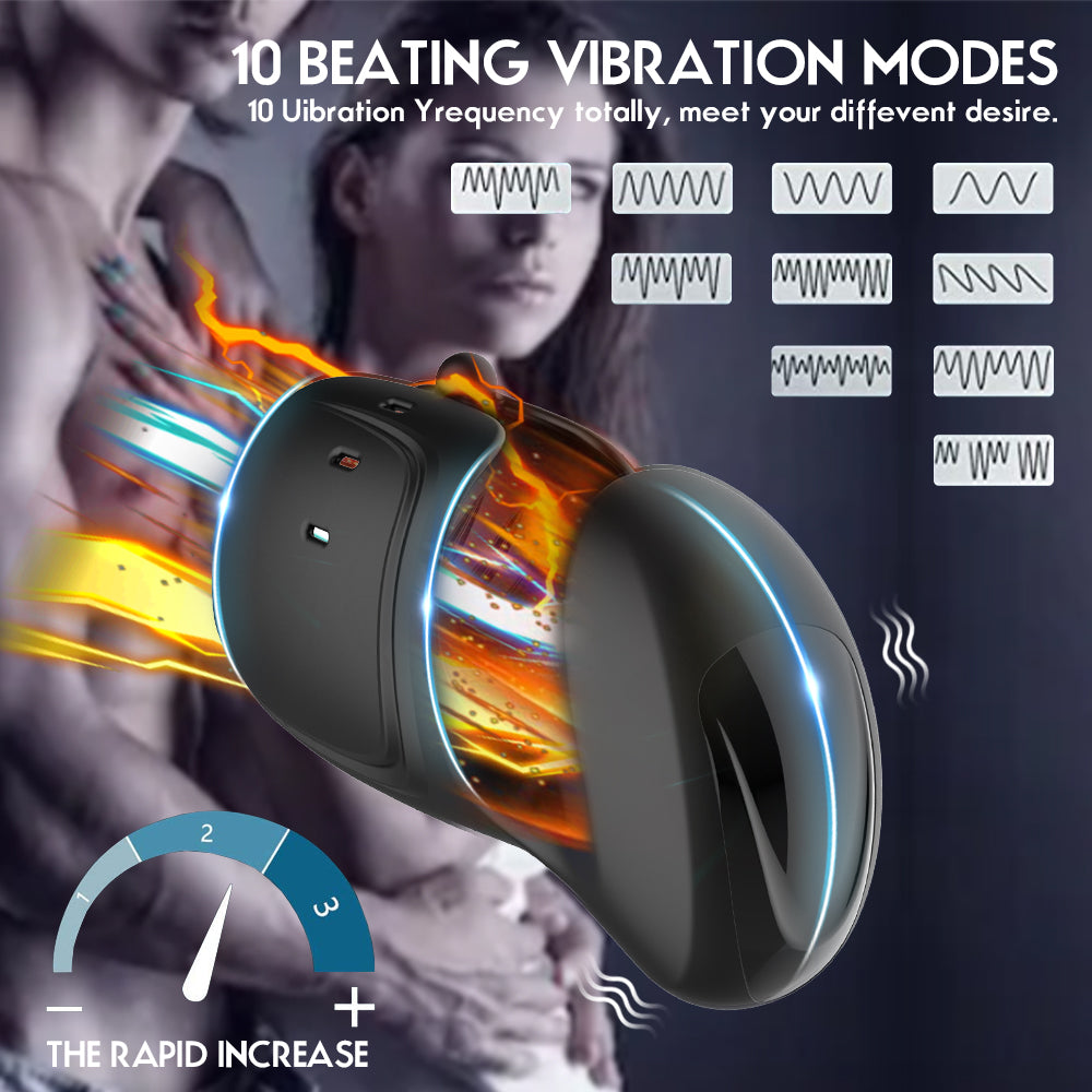 Transformers Masturbator - Anal Vibrator Penis Vibrator Male Sex Toys, 10 Vibration Modes