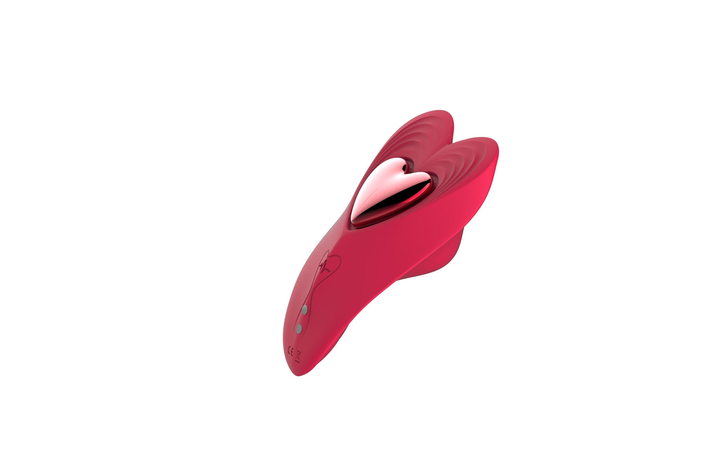 APP remote heart-shaped magnetic suction wearing underwear female massage masturbation device adult toy