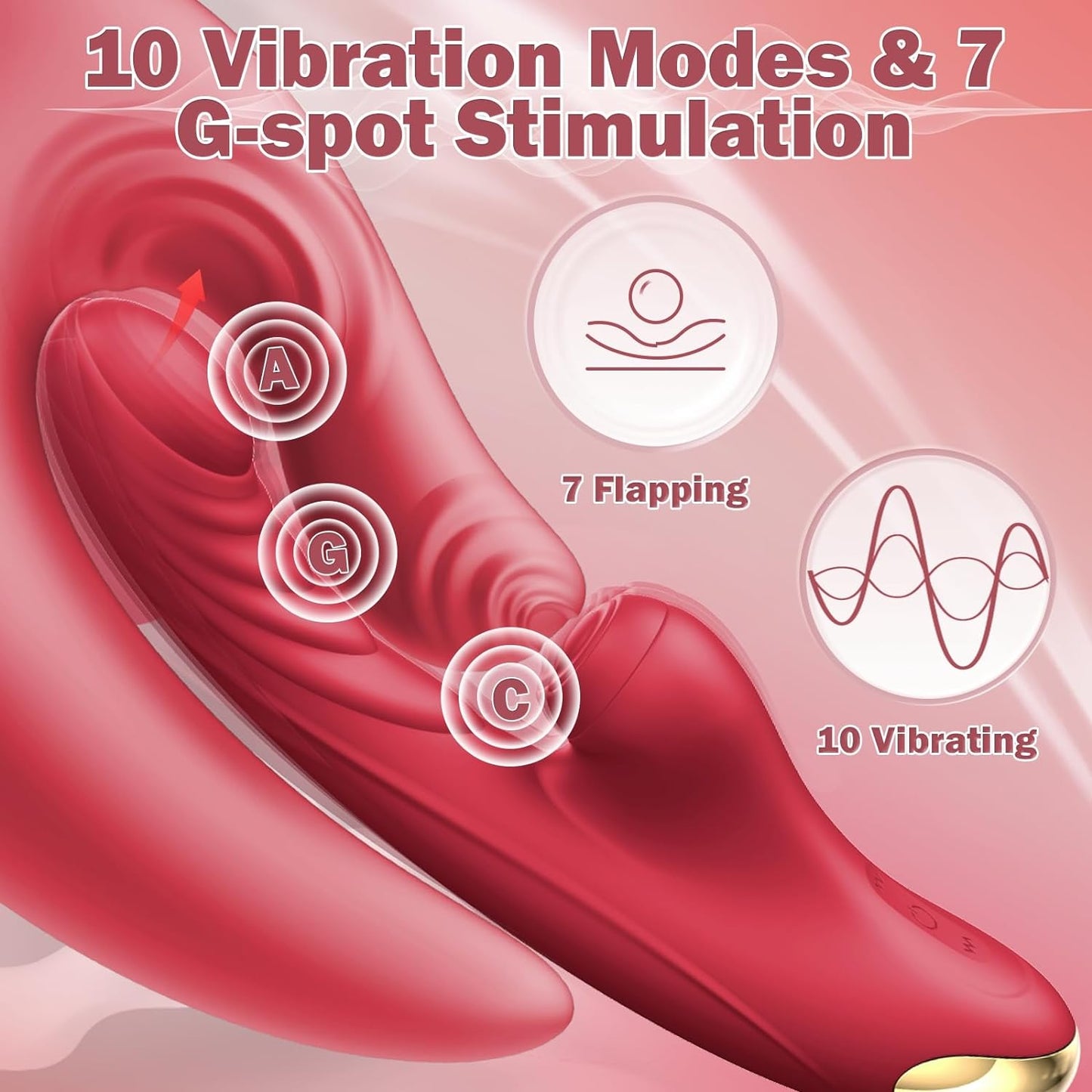 🔥Best Selling Products of 2024🔥 Super Powerful Electric Motor - Pink Weapon, G-Spot, Dildo Vibrator with 10 Powerful Vibration Modes