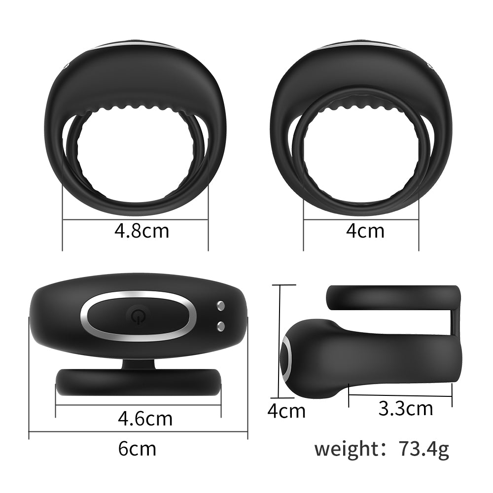 Wesley app remote control vibration lock ring for men delay anti-shooting ring