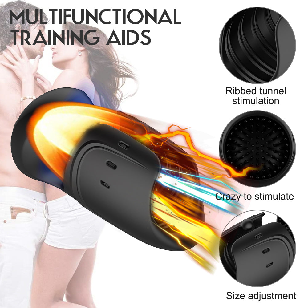 Transformers Masturbator - Anal Vibrator Penis Vibrator Male Sex Toys, 10 Vibration Modes