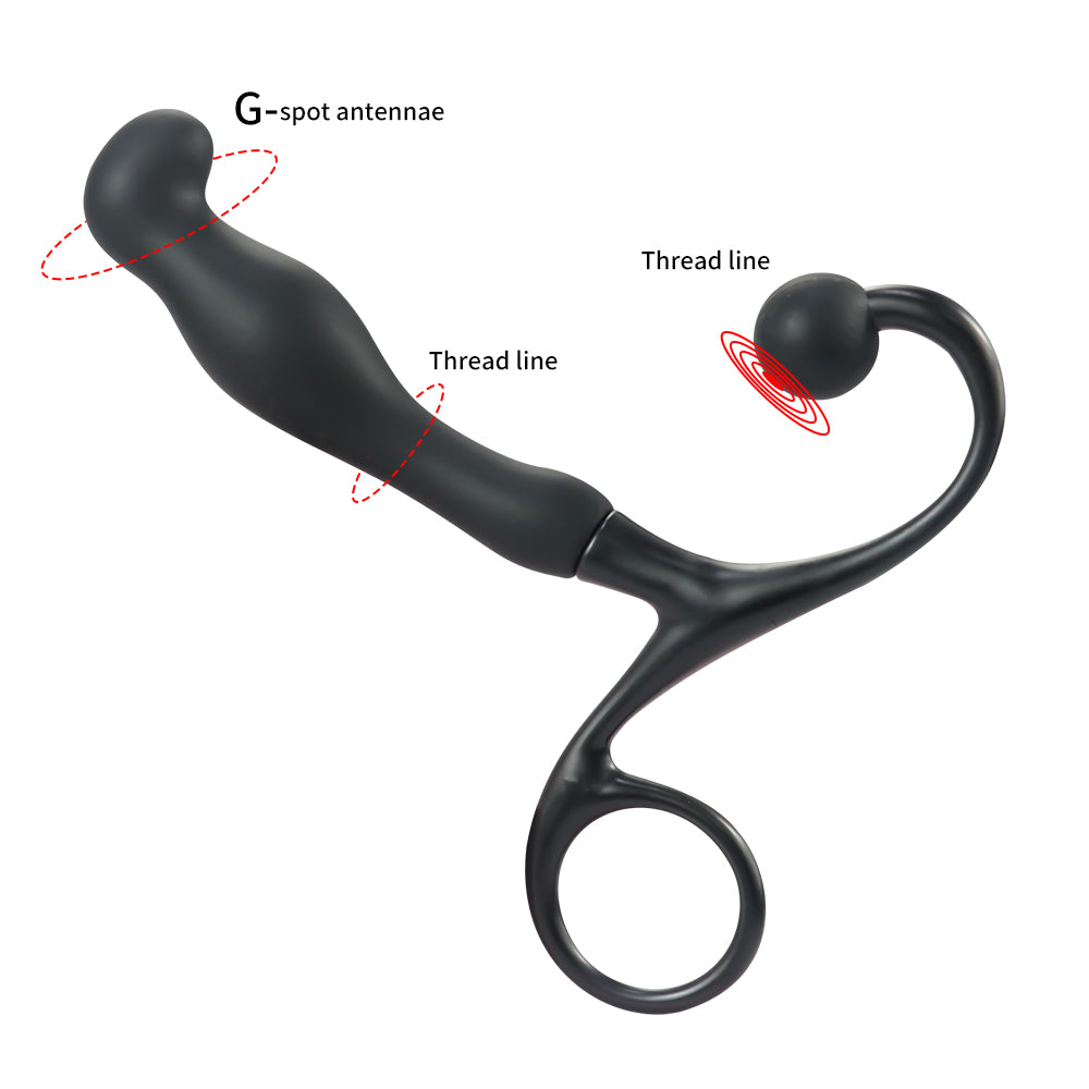 Samurai Silicone Anal Plug Prostate Massager Three-Piece Set