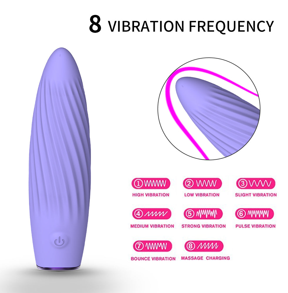 Mark Thread Mini Bullet Vibrating Massager AV Female Sexy Egg Jumping Adult Toy