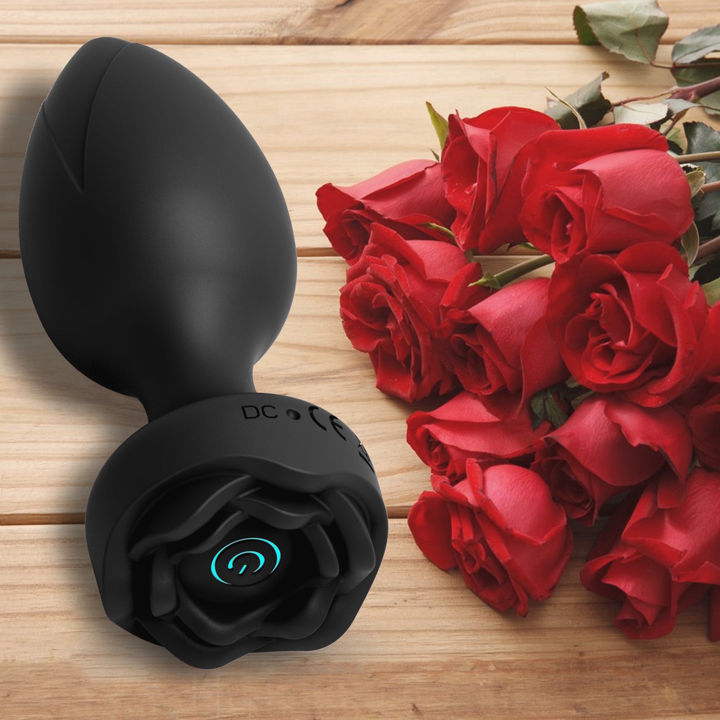 Bangor Rose-Anal Plug Vibration Remote Control APP