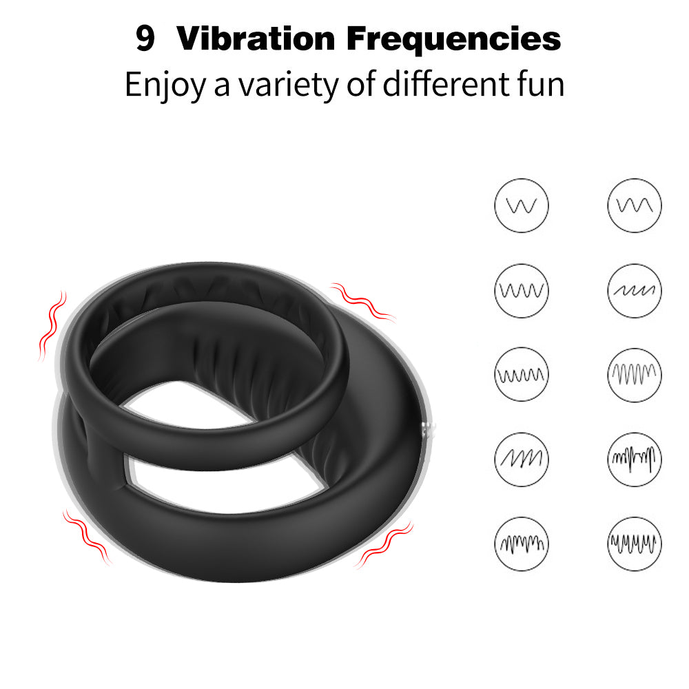 Wesley app remote control vibration lock ring for men delay anti-shooting ring