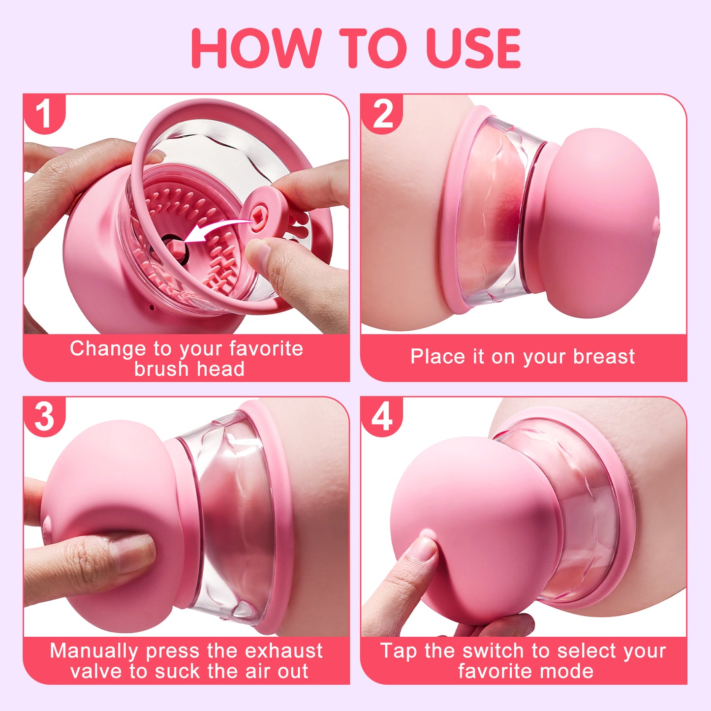 Ice Cream Breast Massager