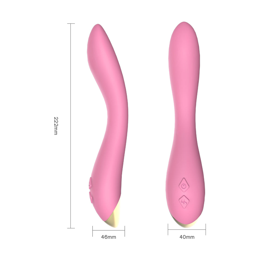 Flamingo Silicone USB Charging Mute Vibrating Sex Toys Female Masturbation Vibrator