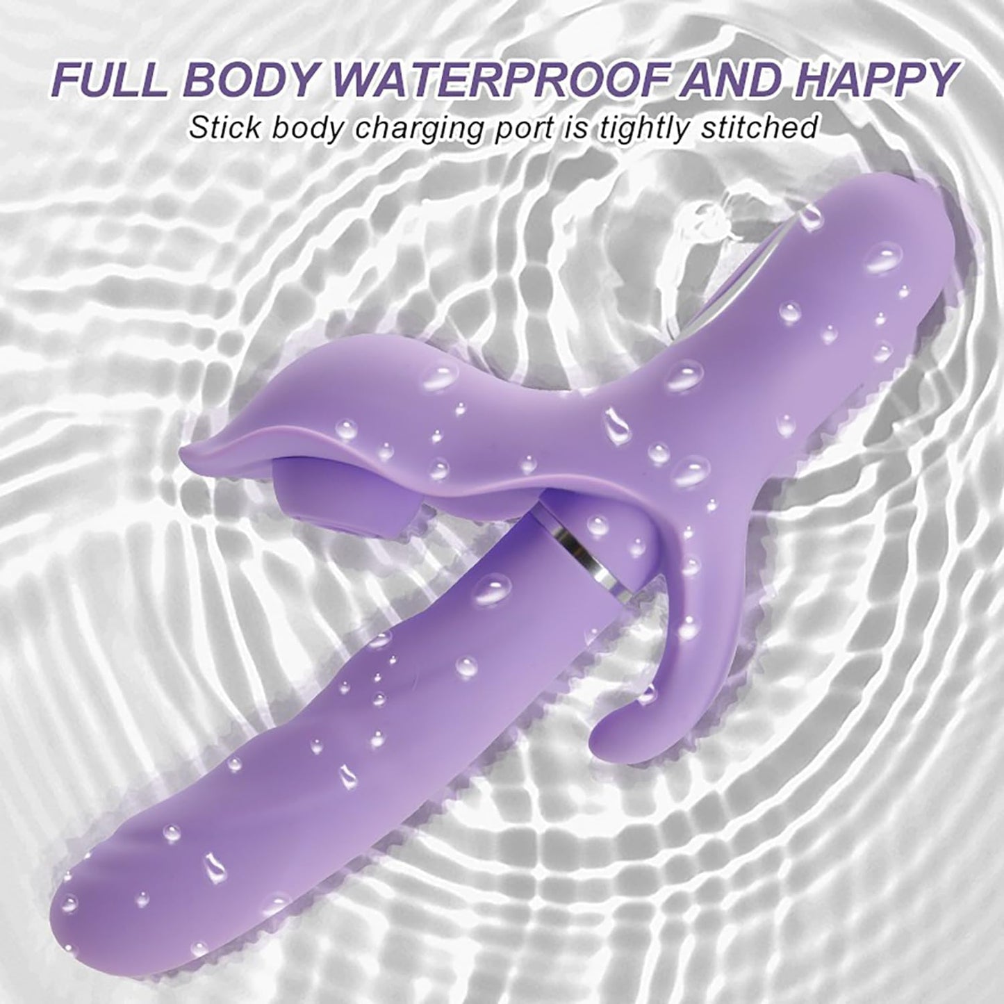 Piranha Vibrator-Triple Stimulation Vibrator