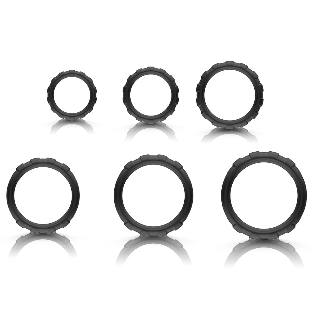 Silicone set time-delay lock fine ring couple sex toys foreskin resistance ring