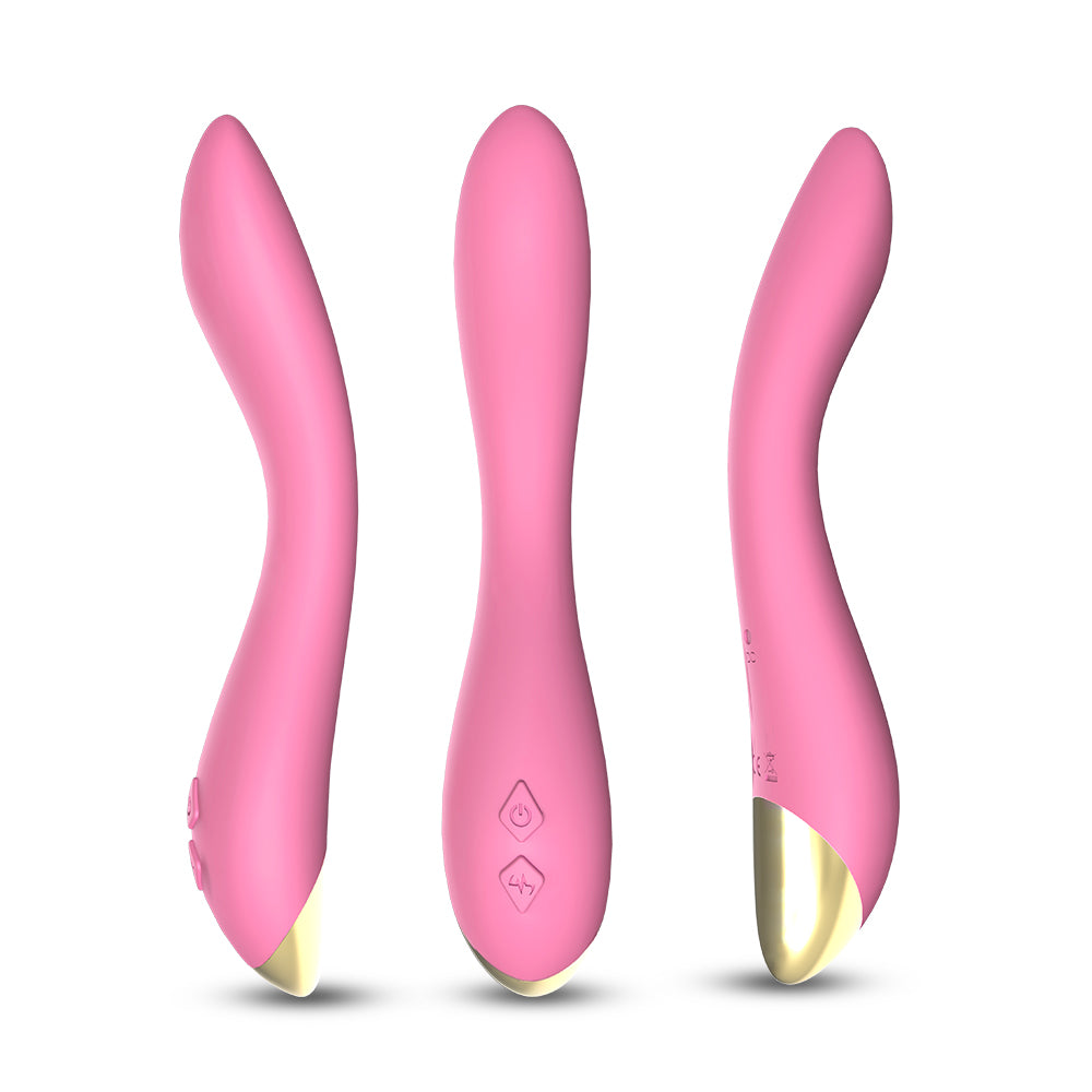 Flamingo Silicone USB Charging Mute Vibrating Sex Toys Female Masturbation Vibrator