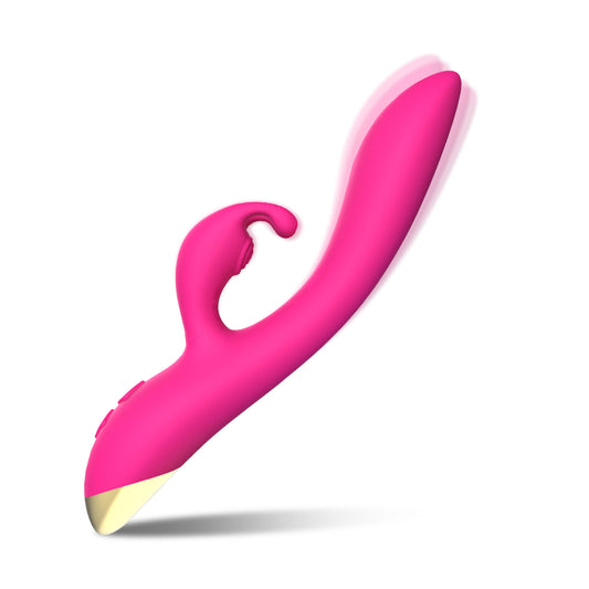 Silicone rechargeable double-headed G-spot vibrator sex toys adult female silent masturbation device