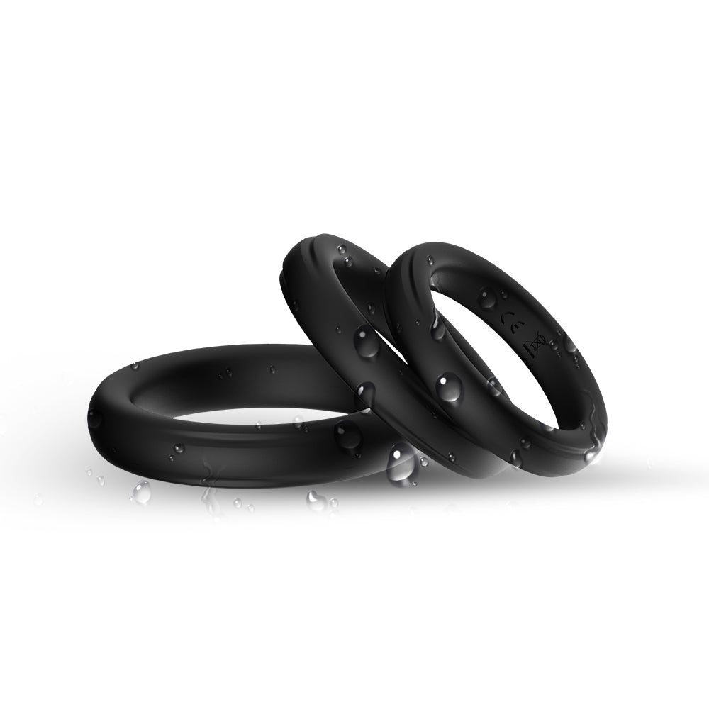 Male silicone ring lock fine ring men's penis ring fun adult sex toys