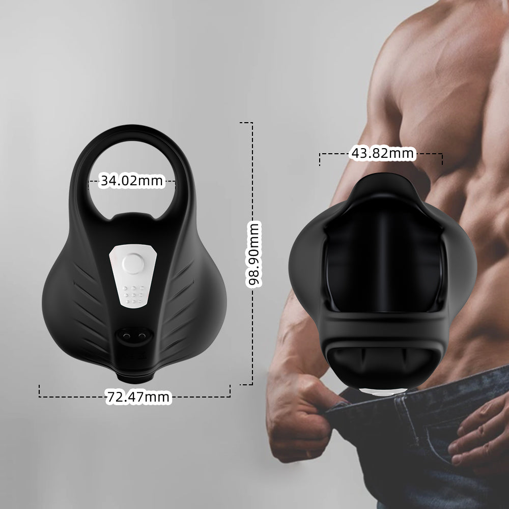 Wrapped type electric masturbation device penis trainer exercise massage vibration male adult