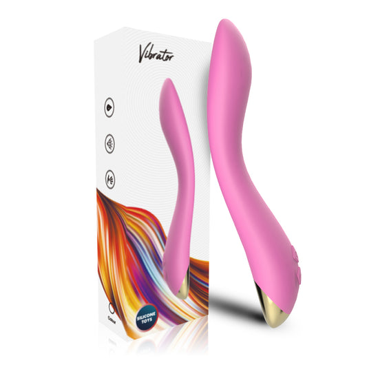 Flamingo Silicone USB Charging Mute Vibrating Sex Toys Female Masturbation Vibrator