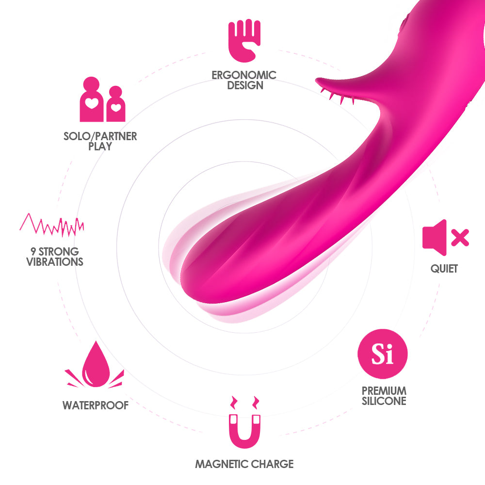 Rechargeable Vibration Massage Female Masturbation Device Adult Sex Toys