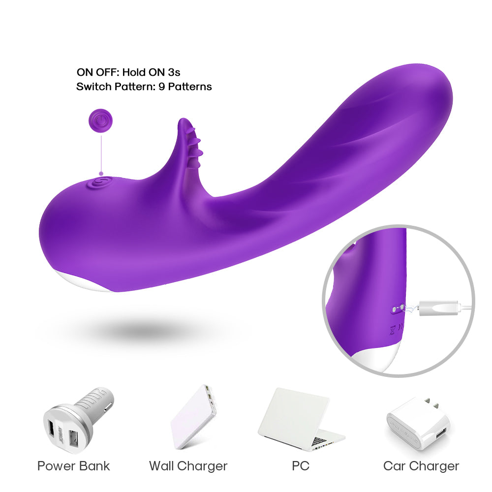 Rechargeable Vibration Massage Female Masturbation Device Adult Sex Toys