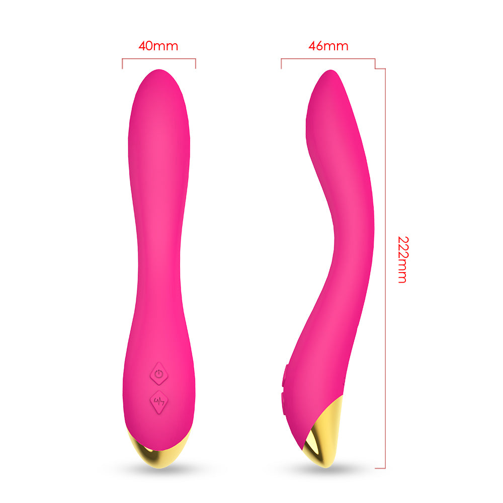 Flamingo Silicone USB Charging Mute Vibrating Sex Toys Female Masturbation Vibrator