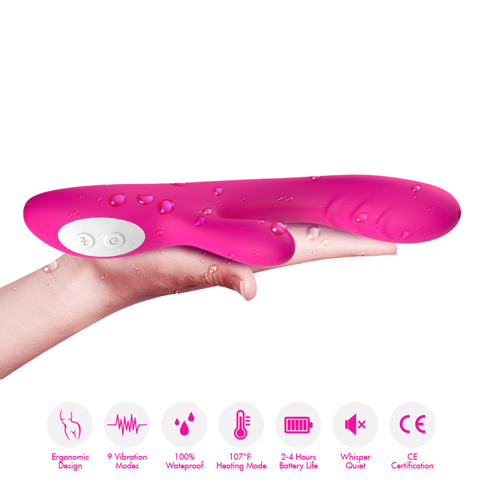 All-inclusive silicone rechargeable G-spot vibrator sex toys adult female masturbation device