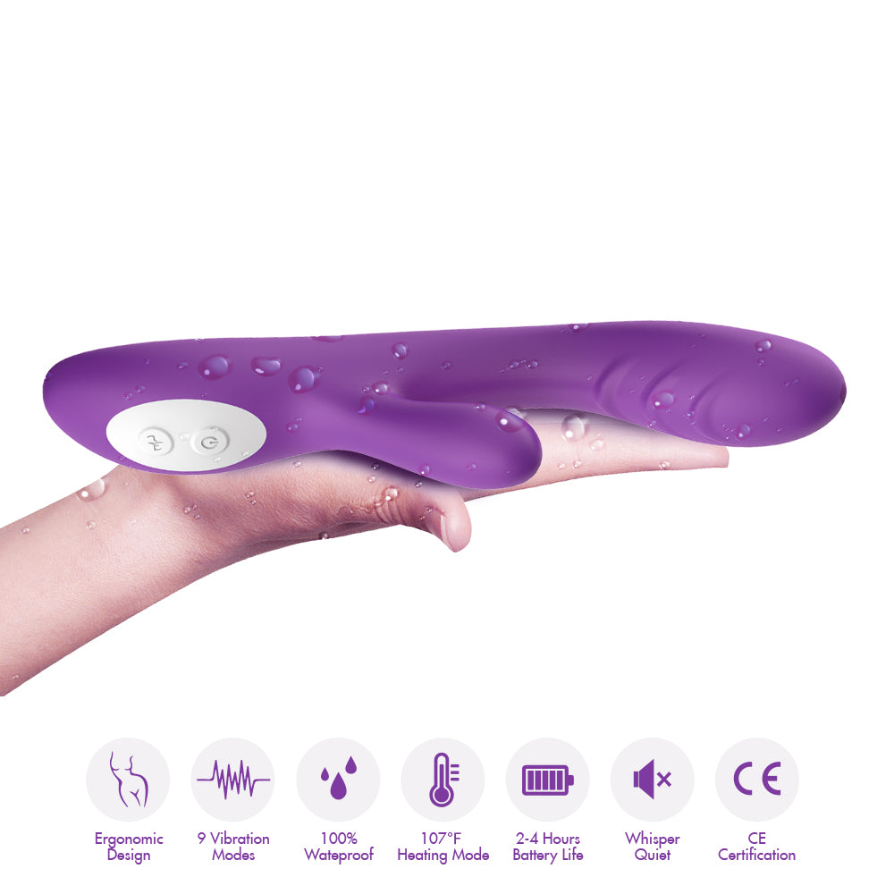 All-inclusive silicone rechargeable G-spot vibrator sex toys adult female masturbation device