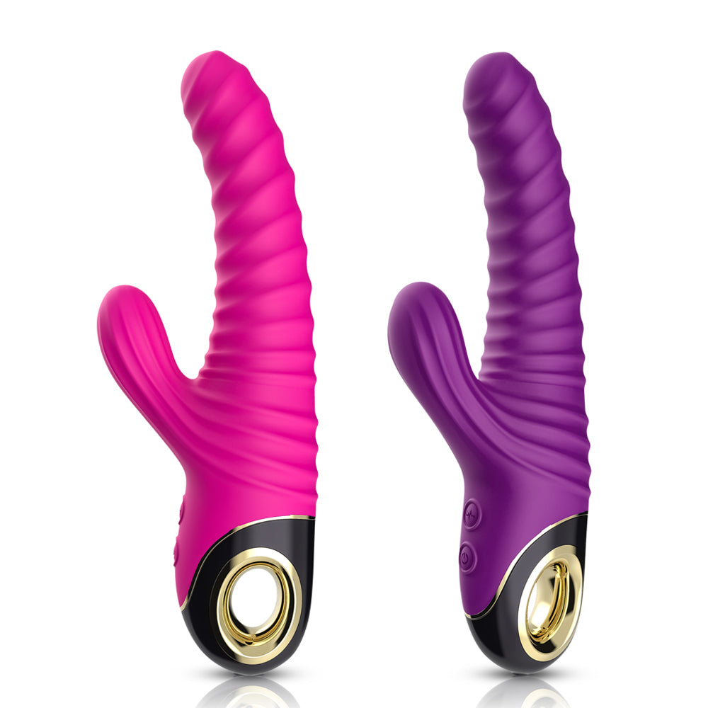 Threaded vibrating stick female AV stick vibrating sex toys electric pumping masturbation device for women